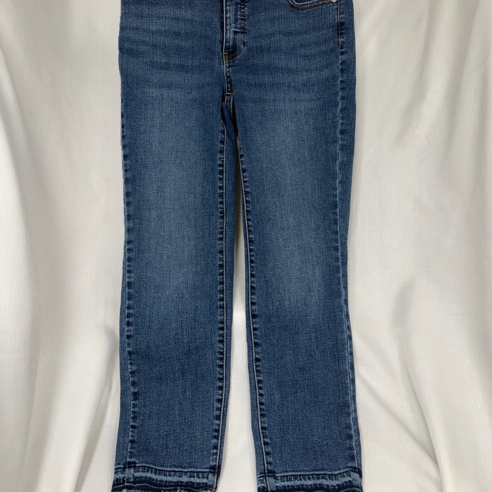 Talbots Flawless Slim Ankle Blue Women's Jeans sz 4p